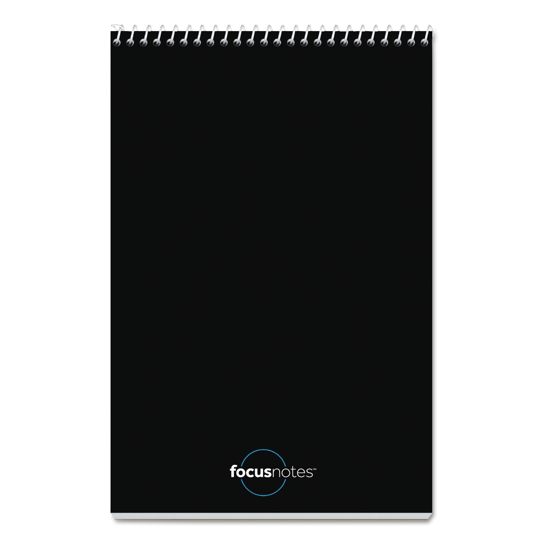 FocusNotes Steno Pad, Pitman Rule, Blue Cover, 80 White 6 x 9 Sheets