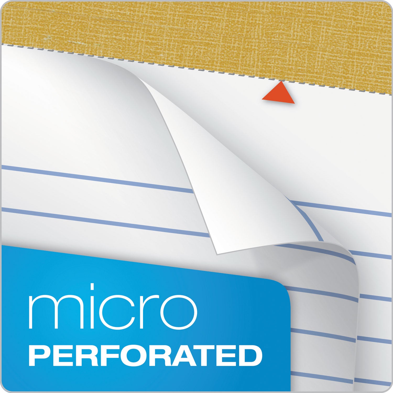 TOPS™ "The Legal Pad" Plus Ruled Perforated Pads With 40 Pt. Back, Narrow Rule, 50 White 5 X 8 Sheets, Dozen