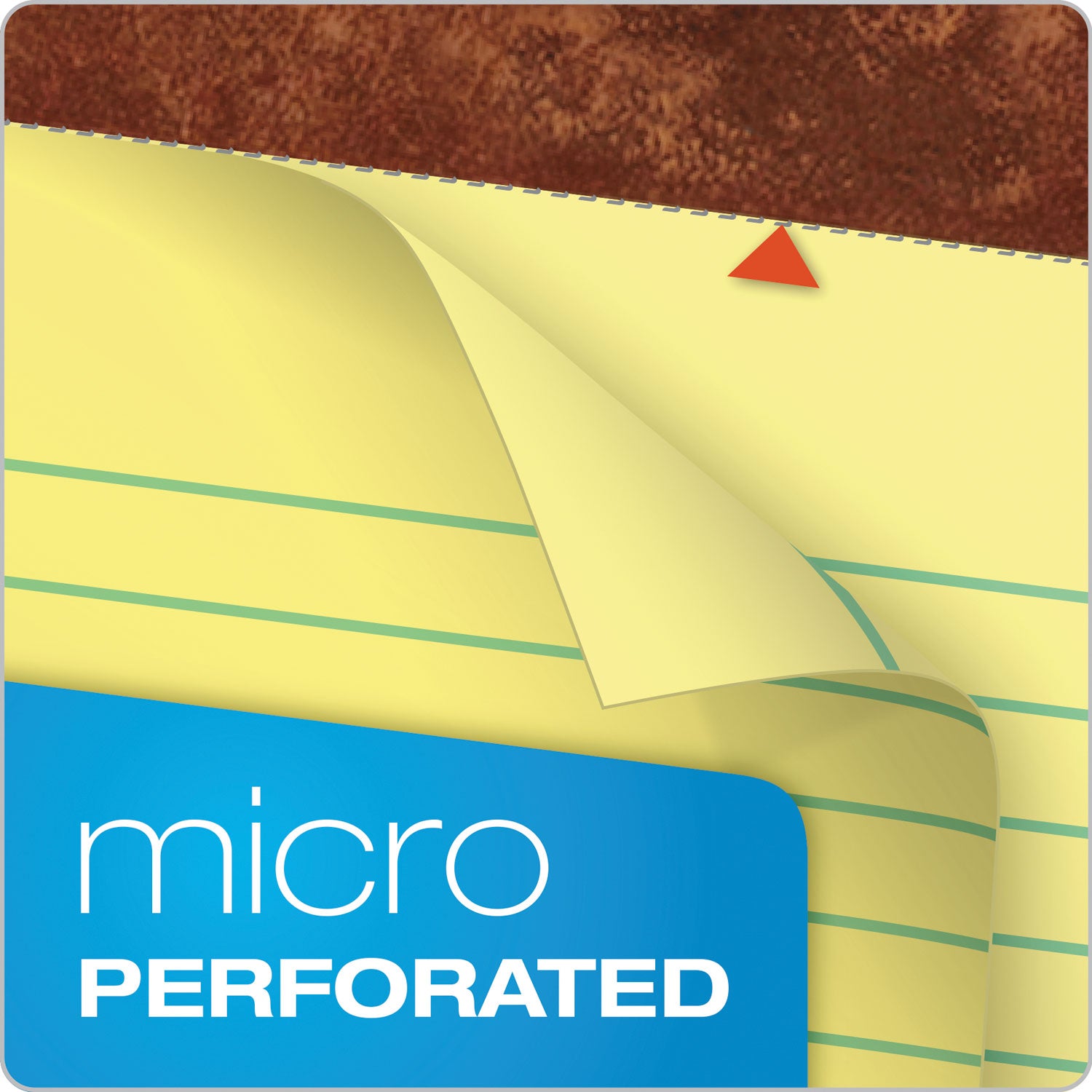 TOPS™ "The Legal Pad" Ruled Perforated Pads, Narrow Rule, 50 Canary-Yellow 5 x 8 Sheets, Dozen