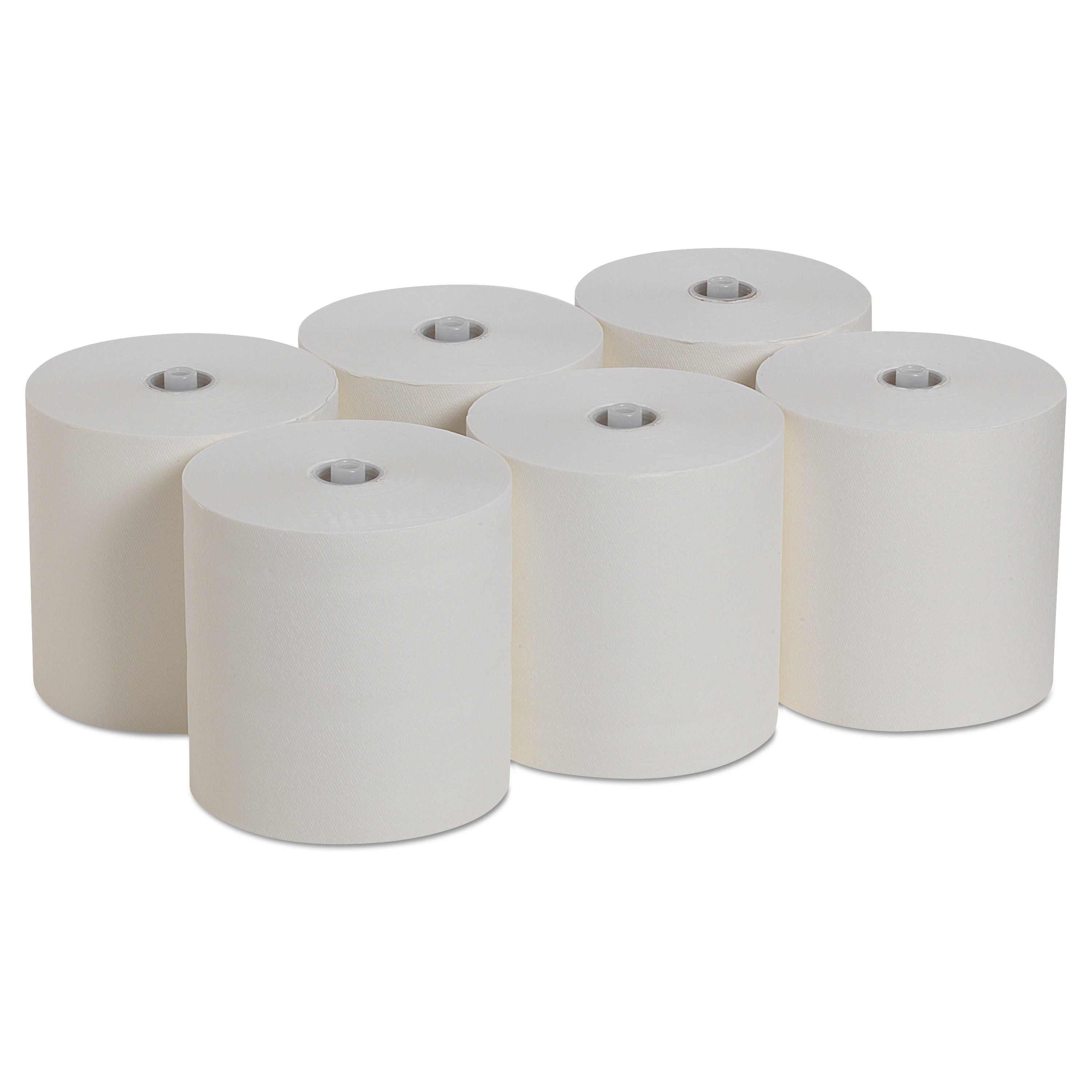 Pacific Blue Ultra Paper Towels, 1-Ply, 7.87" x 1,150 ft, White, 6 Rolls/Carton