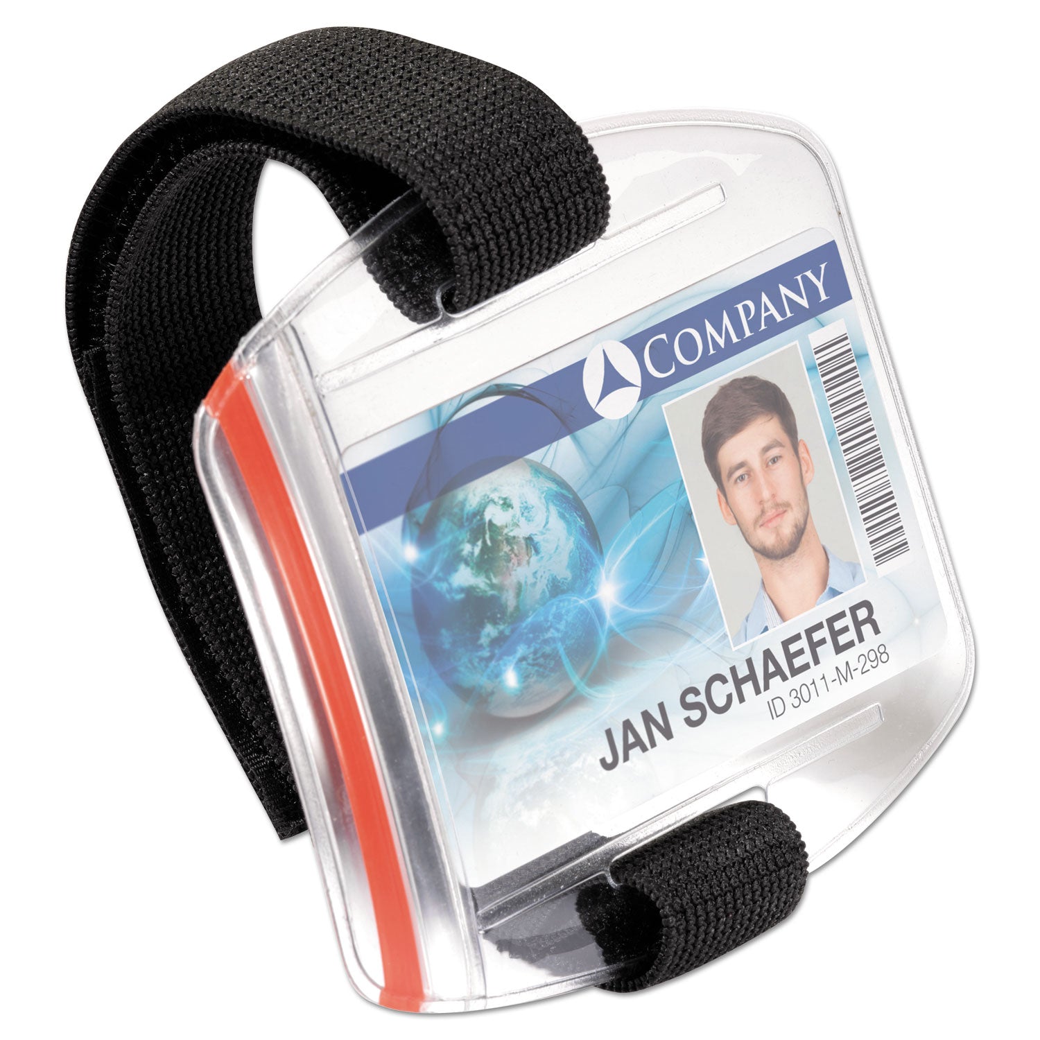 Card Holder Outdoor Secure, Vertical, 3.42" x 2.12", Clear, 10/Box