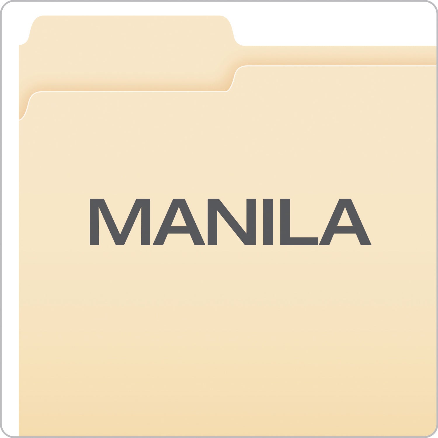 Pendaflex® Manila File Folders, 1/3-Cut Tabs: Assorted, Letter Size, 0.75" Expansion, Manila, 100/Box