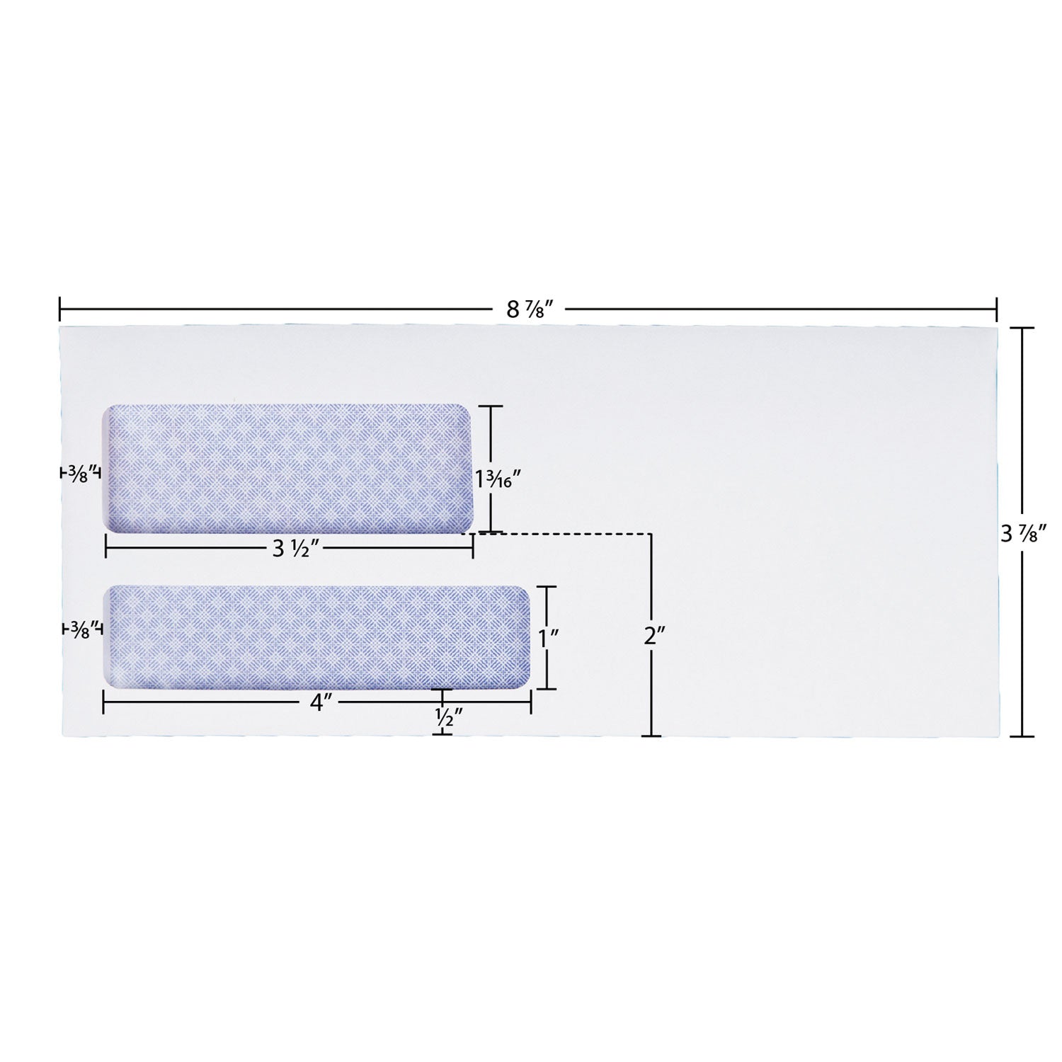 Quality Park™ Reveal-N-Seal Envelope, #9, Commercial Flap, Self-Adhesive Closure, 3.88 x 8.88, White, 500/Box