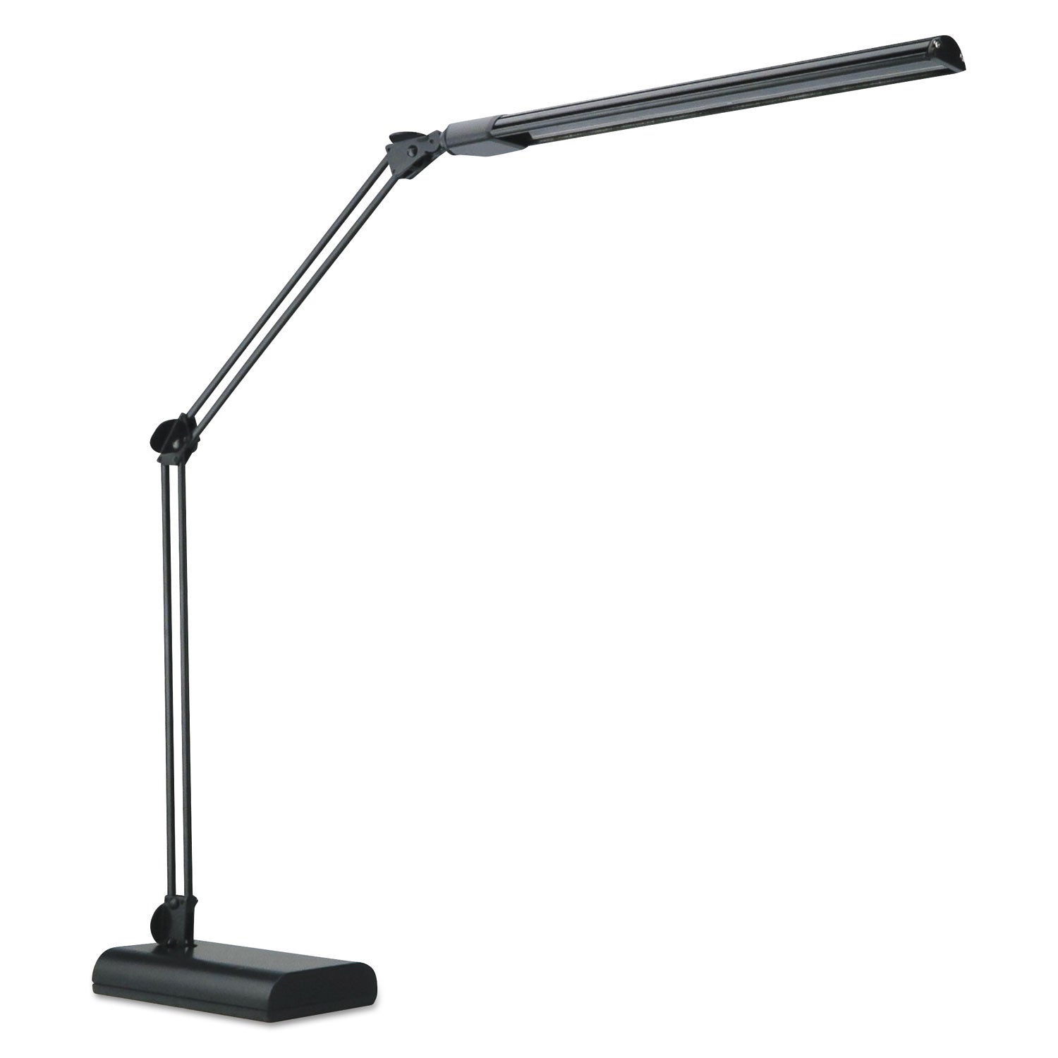 Alera® Adjustable LED Desk Lamp, 3.25w x 6d x 21.5h, Black