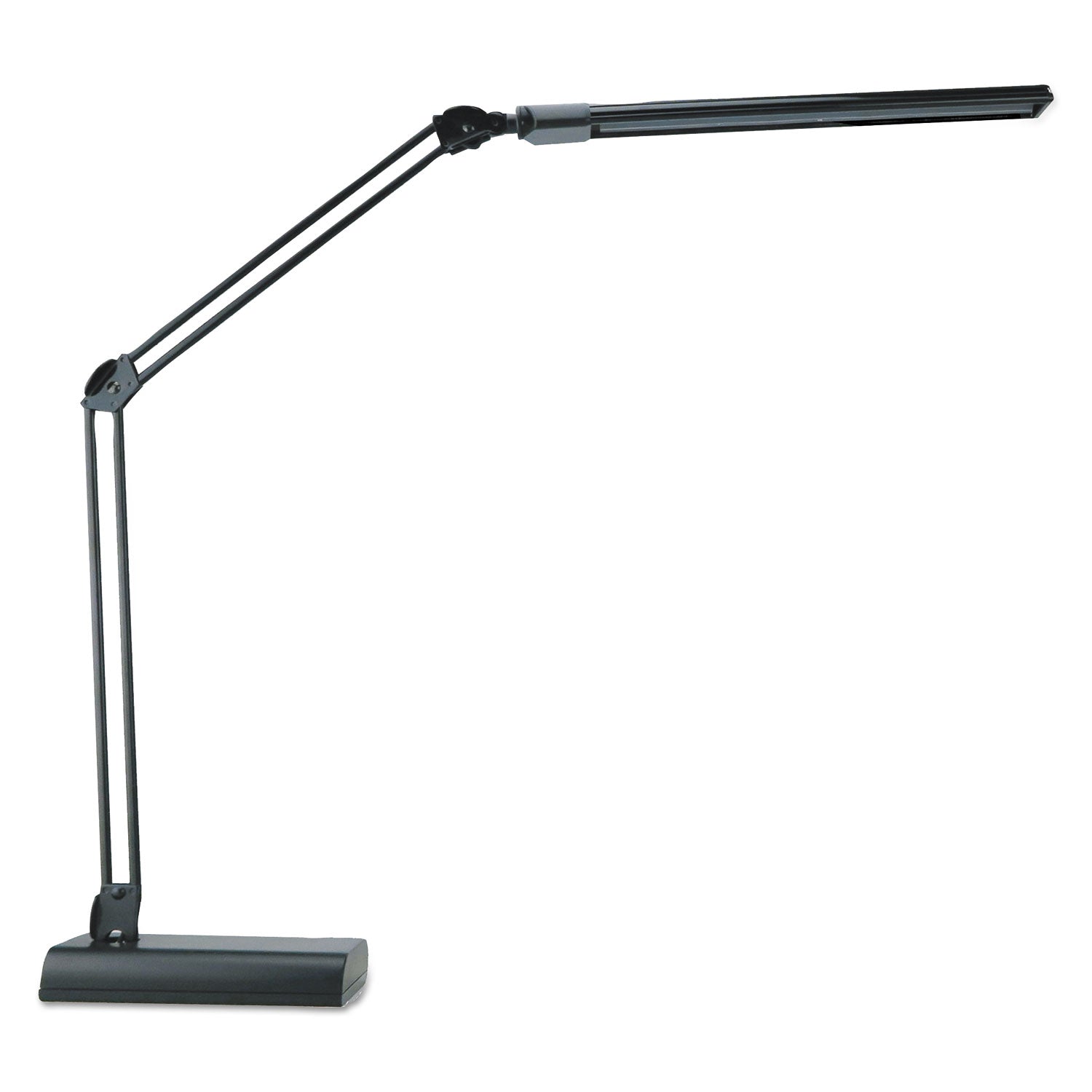 Alera® Adjustable LED Desk Lamp, 3.25w x 6d x 21.5h, Black