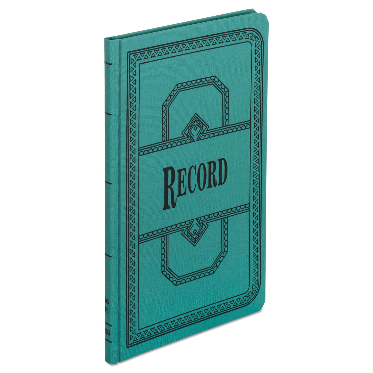 Boorum & Pease® Account Record Book, Record-Style Rule, Blue Cover, 11.75 x 7.25 Sheets, 150 Sheets/Book