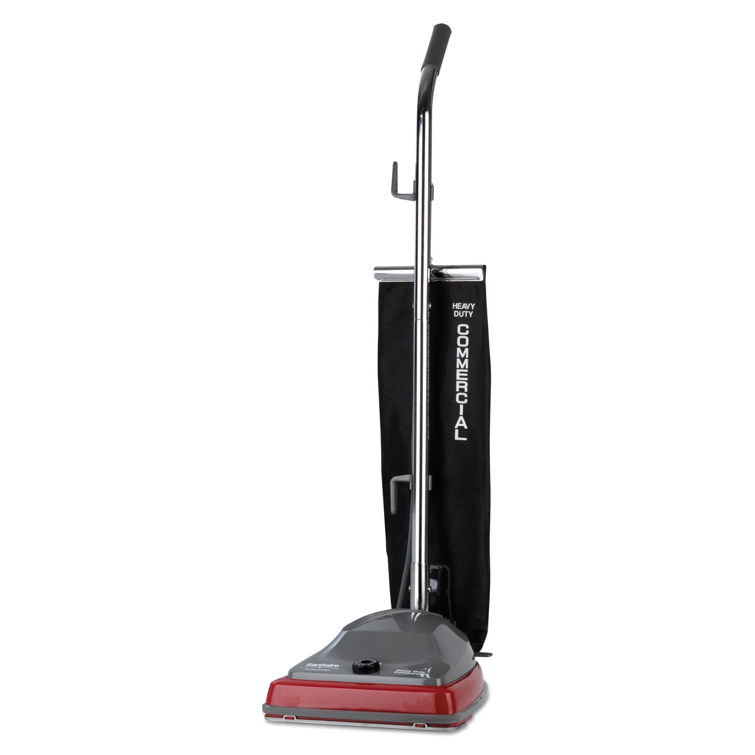 Sanitaire® TRADITION Upright Vacuum SC679J, 12" Cleaning Path, Gray/Red/Black