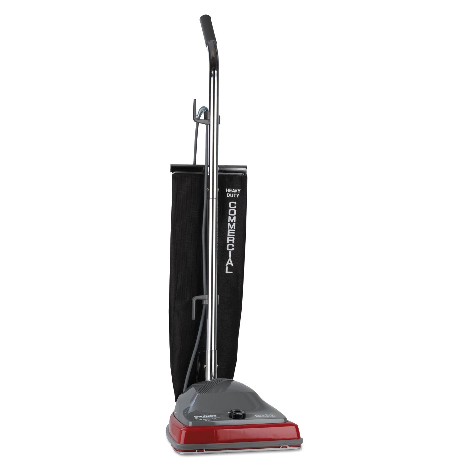 Sanitaire® TRADITION Upright Vacuum SC679J, 12" Cleaning Path, Gray/Red/Black