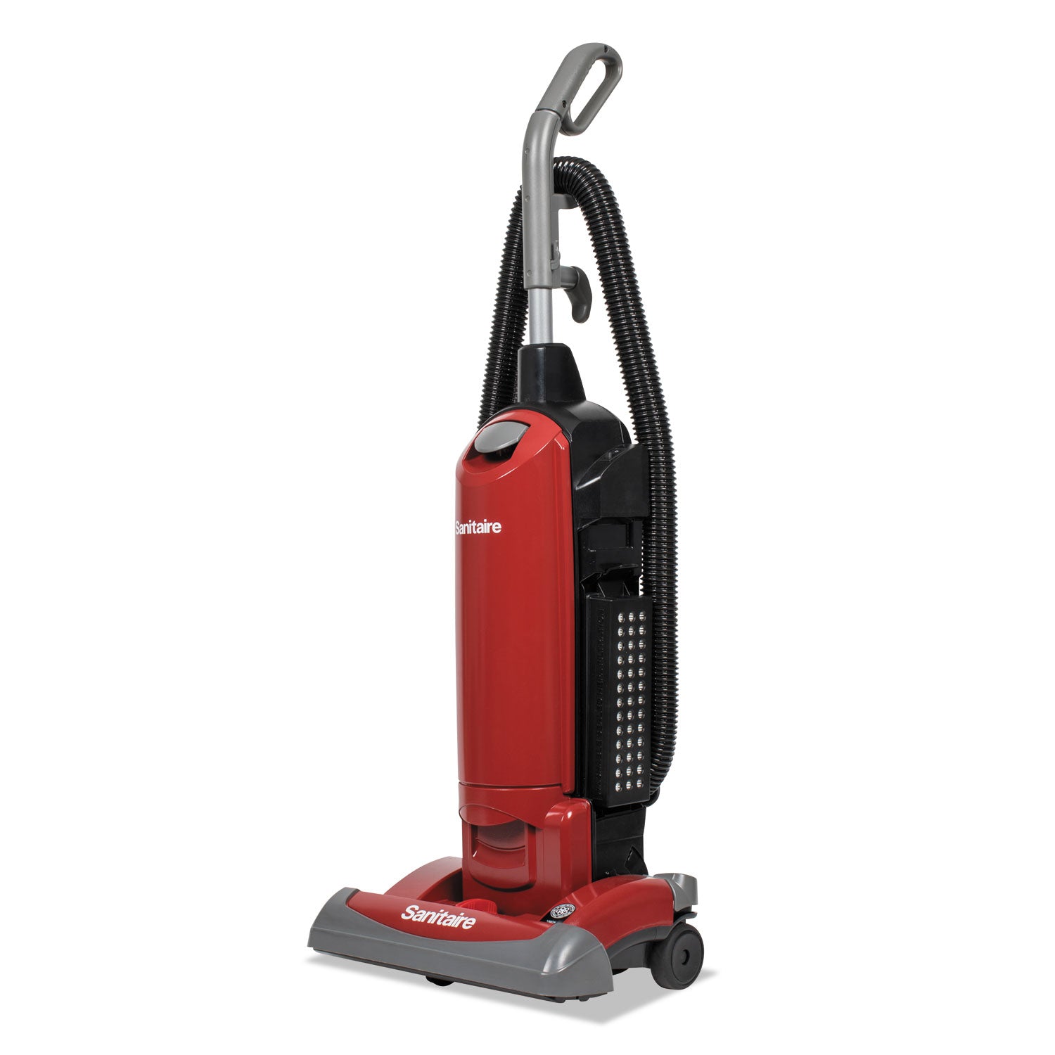 Sanitaire® FORCE QuietClean Upright Vacuum SC5815D, 15" Cleaning Path, Red