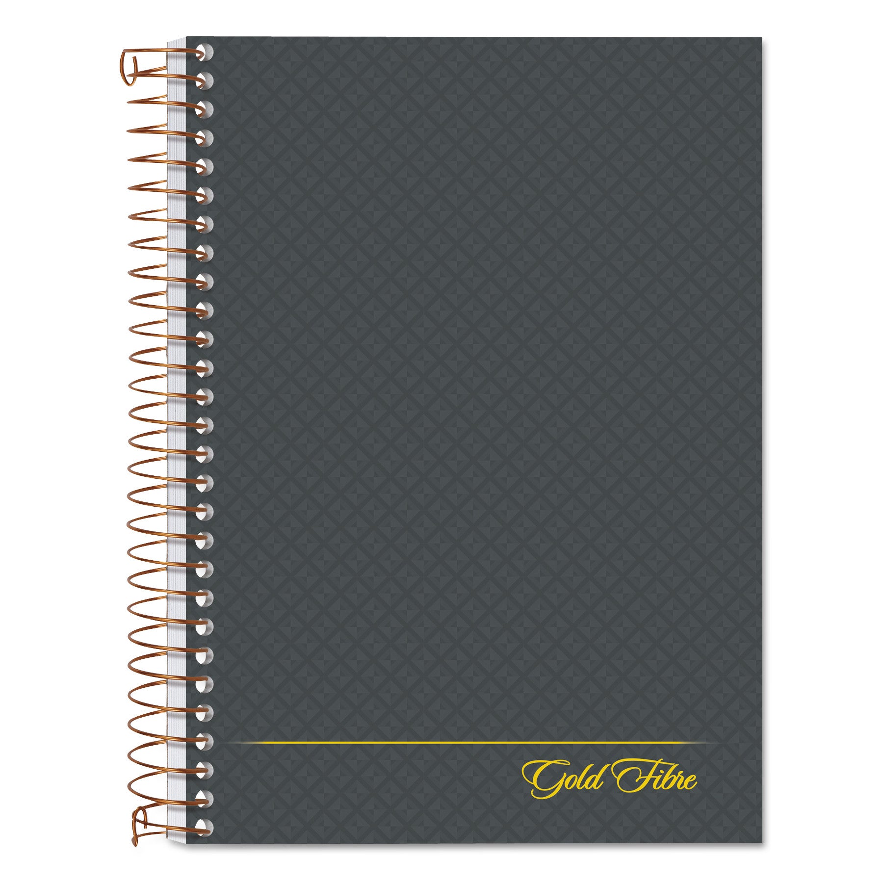 Gold Fibre Personal Notebooks, 1-Subject, Medium/College Rule, Designer Gray Cover, (100) 7 x 5 Sheets