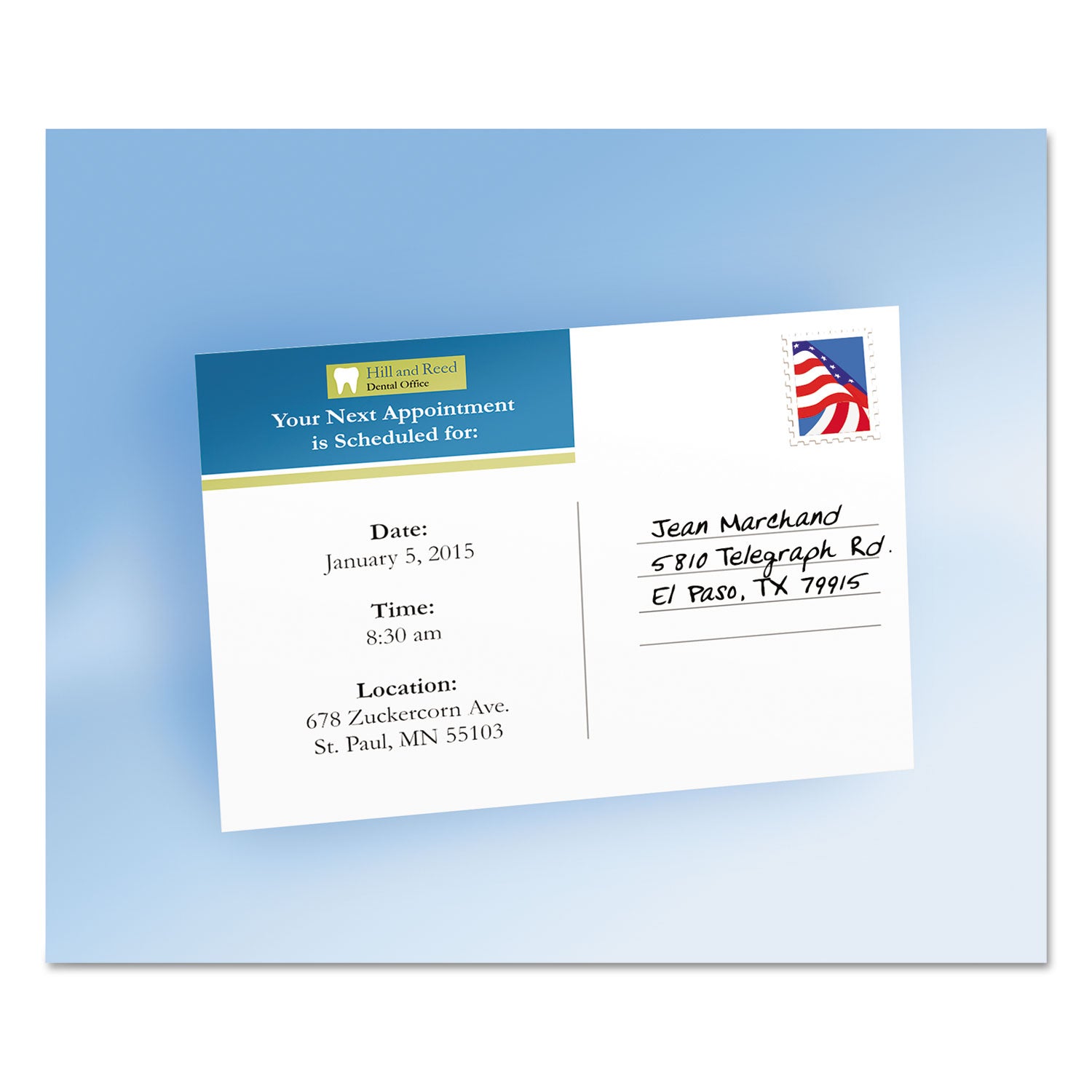 Avery® Printable Postcards, Laser, 80 lb, 4 x 6, Uncoated White, 80 Cards, 2 Cards/Sheet, 40 Sheets/Box