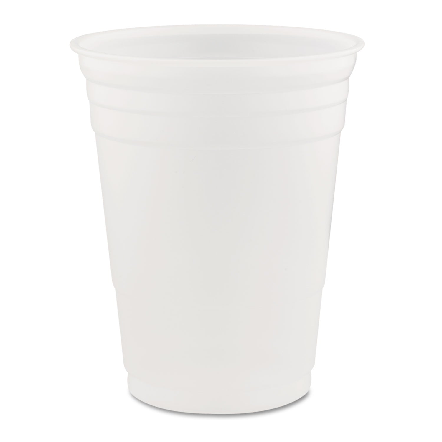 SOLO Party Plastic Cold Drink Cups, 16 oz, 50/Sleeve, 20 Sleeves/Carton