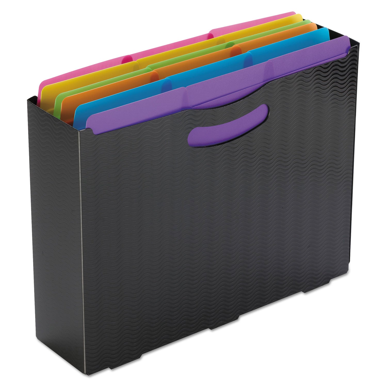 Smead™ SuperTab Top Tab File Folders, 1/3-Cut Tabs: Assorted, Letter Size, 0.75" Expansion, Polypropylene, 18/Pack