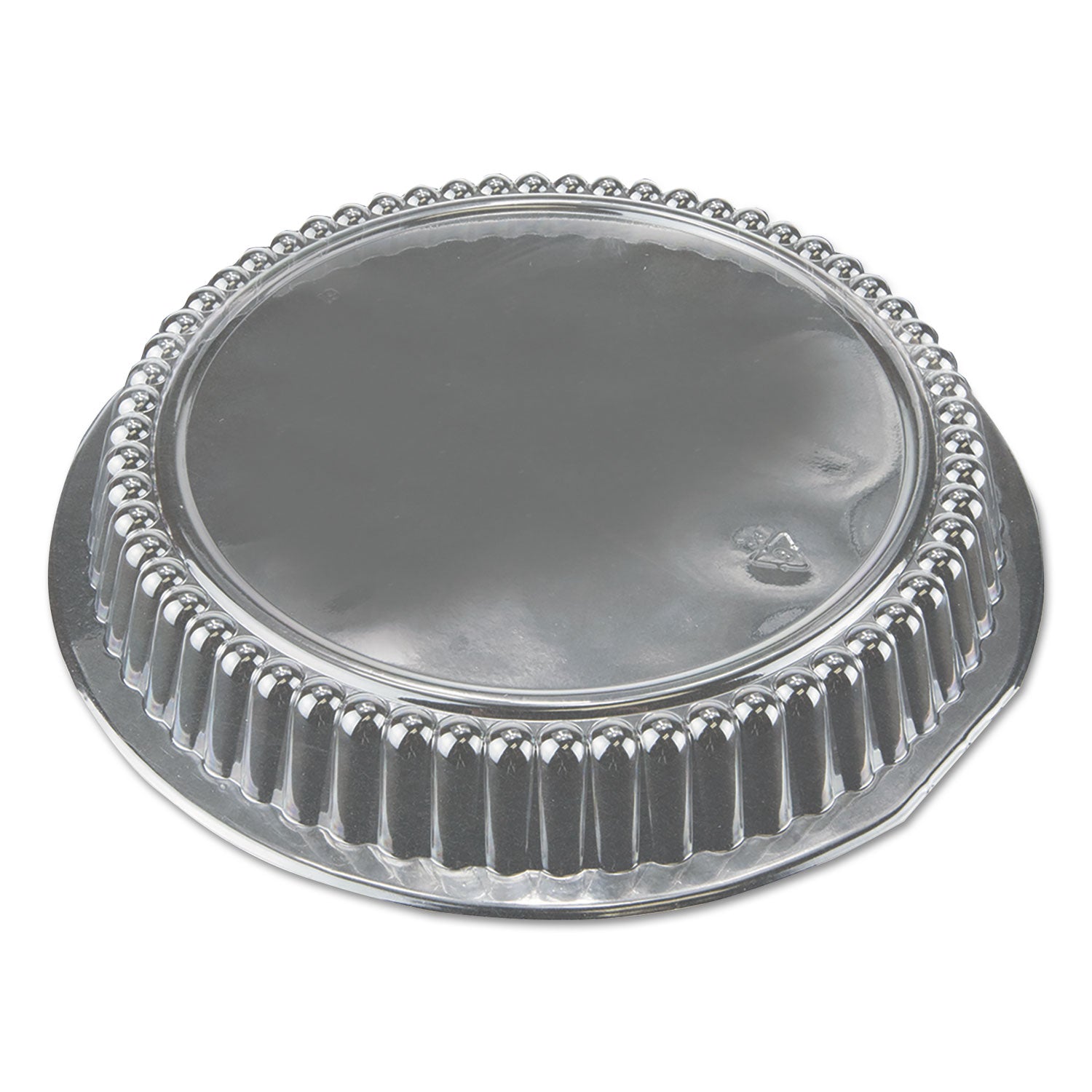 Dome Lids for 7" Round Containers, 7" Diameter, Clear, Plastic, 500/Carton