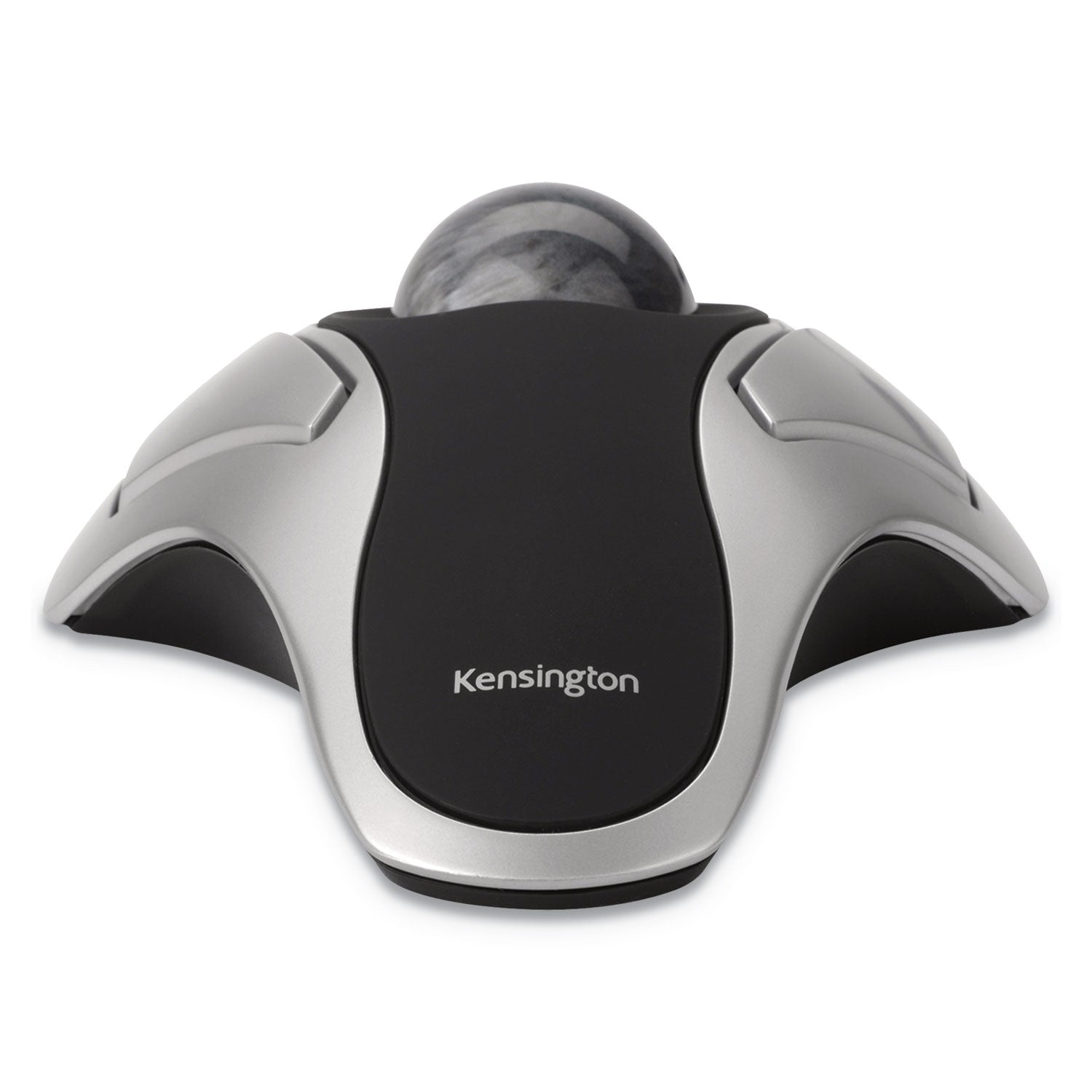 Kensington® Orbit Optical Trackball Mouse, USB 2.0, Left/Right Hand Use, Black/Silver