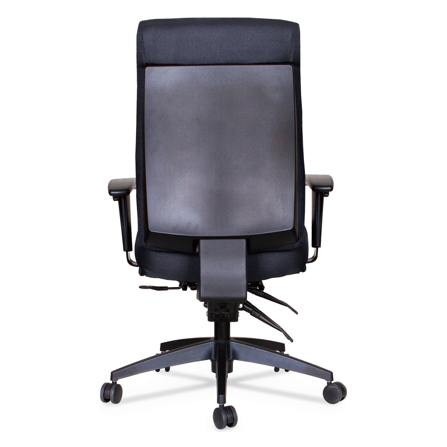 Alera® Alera Wrigley Series 24/7 High Performance High-Back Multifunction Task Chair, Supports 300 lb, 17.24" to 20.55" Seat, Black