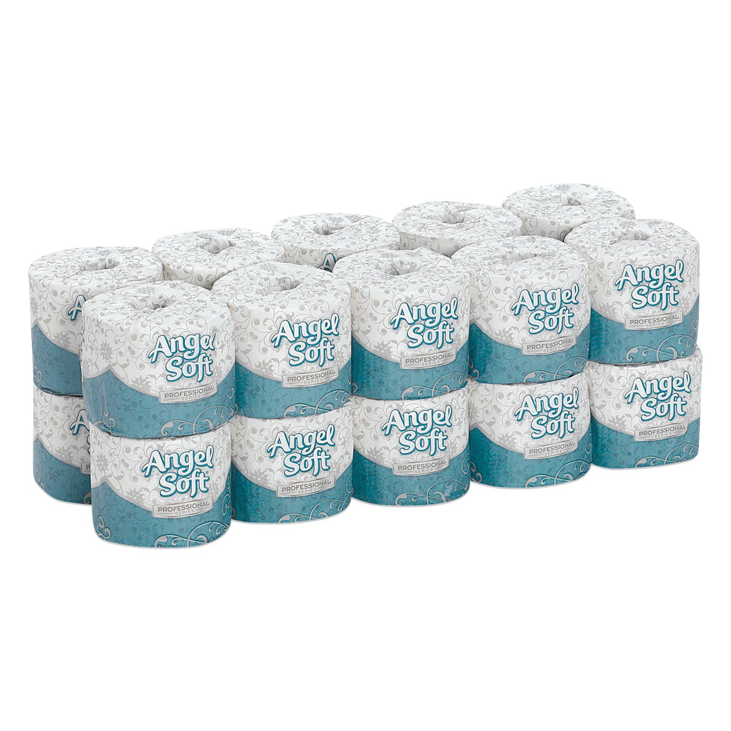 Georgia Pacific® Professional Angel Soft ps Premium Bathroom Tissue, Septic Safe, 2-Ply, White, 450 Sheets/Roll, 20 Rolls/Carton