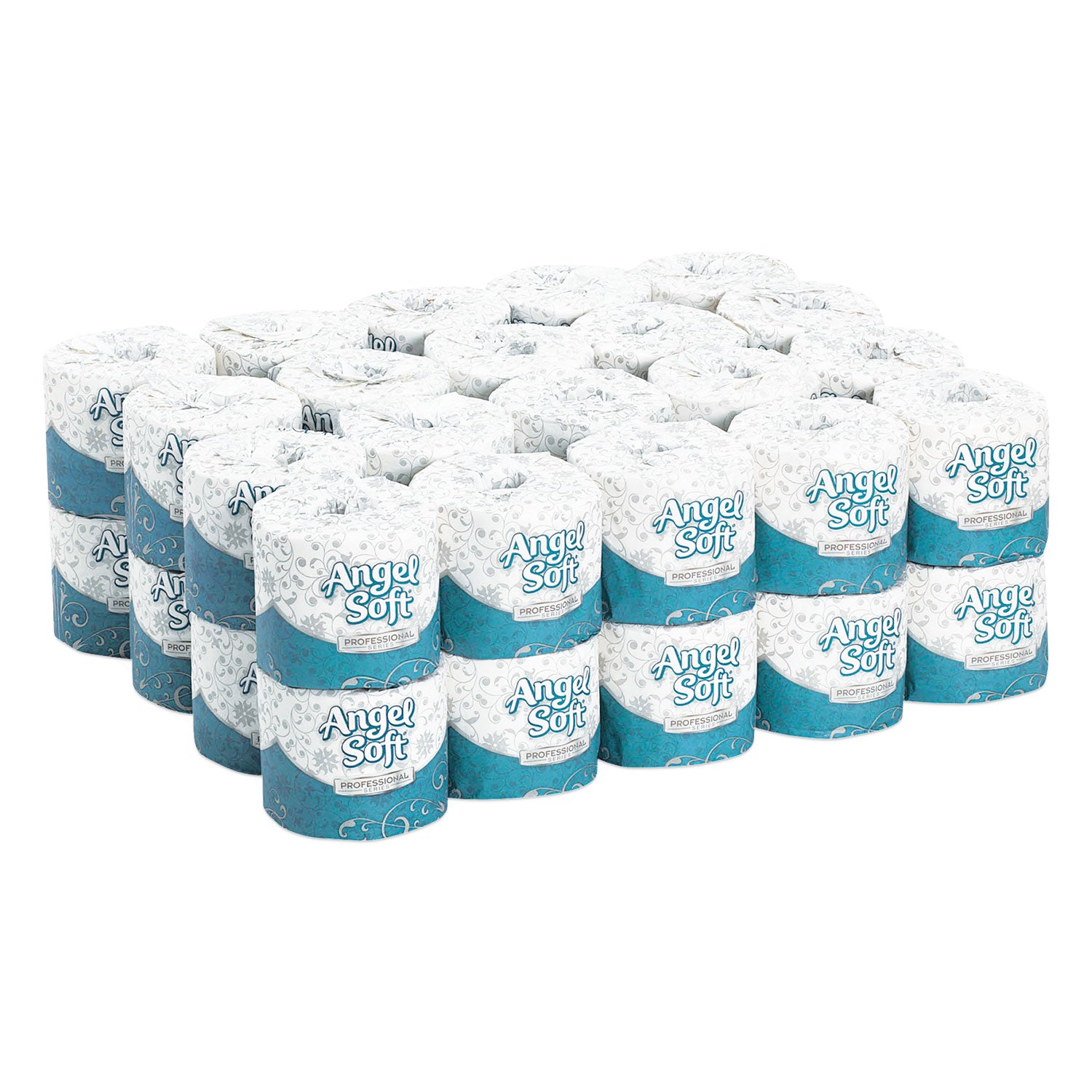 Georgia Pacific® Professional Angel Soft ps Premium Bathroom Tissue, Septic Safe, 2-Ply, White, 450 Sheets/Roll, 40 Rolls/Carton