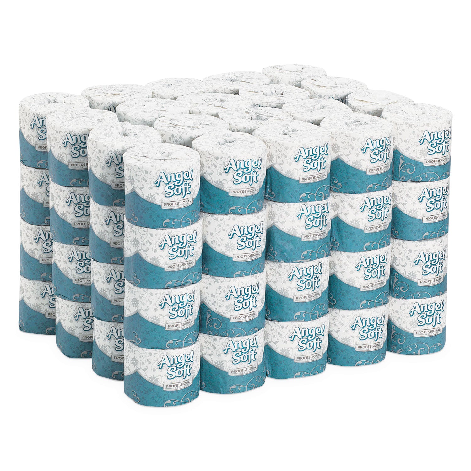 Georgia Pacific® Professional Angel Soft ps Premium Bathroom Tissue, Septic Safe, 2-Ply, White, 450 Sheets/Roll, 80 Rolls/Carton