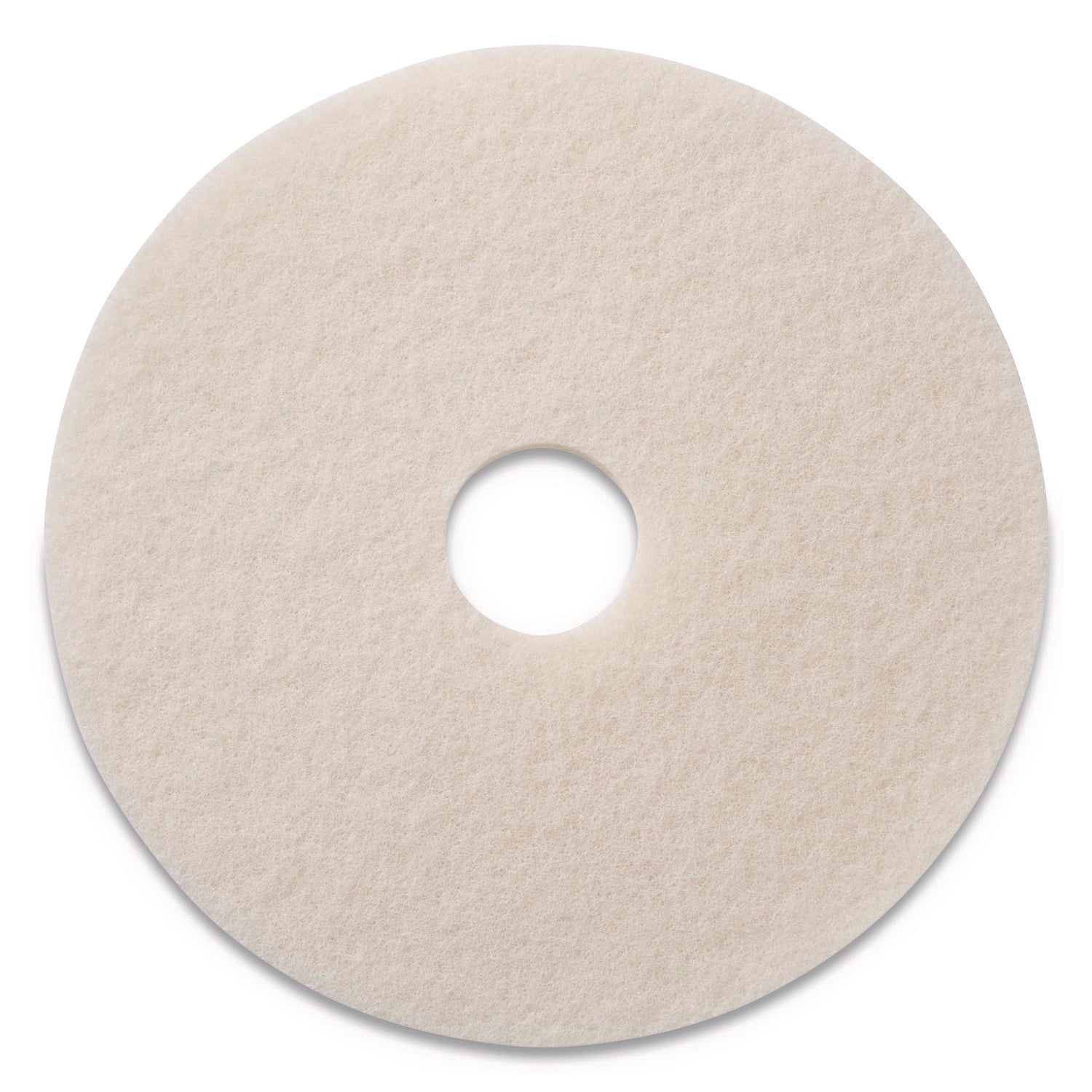 Americo® Polishing Pads, 13" Diameter, White, 5/Carton