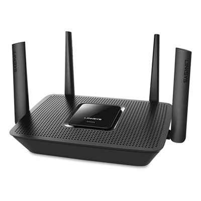 LINKSYS™ EA8300 WiFi Router, AC2200,MU-MIMO, 5 Ports, Tri-Band 2.4 GHz/5 GHz - Flipcost