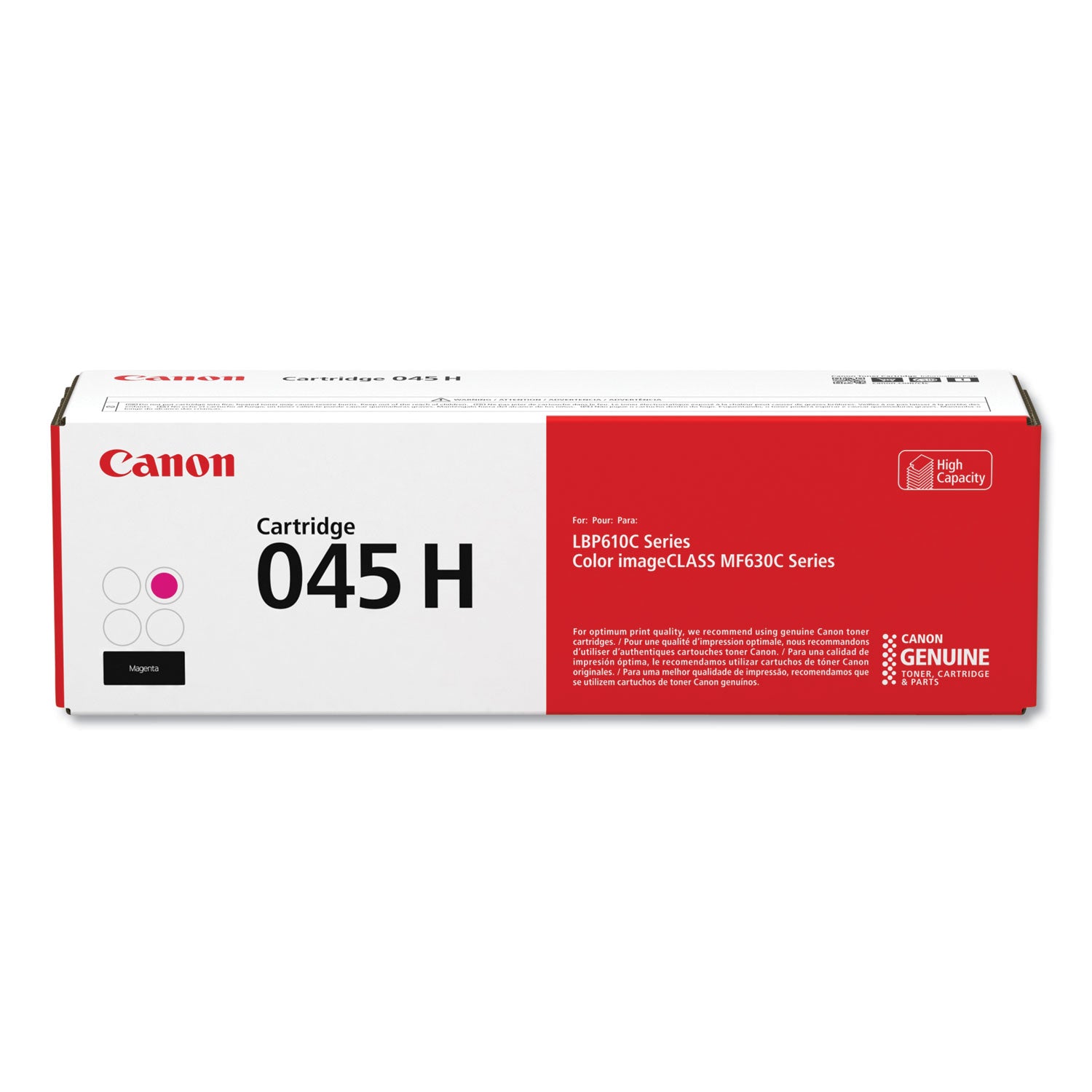 1244C001 (045) High-Yield Toner, 2,200 Page-Yield, Magenta