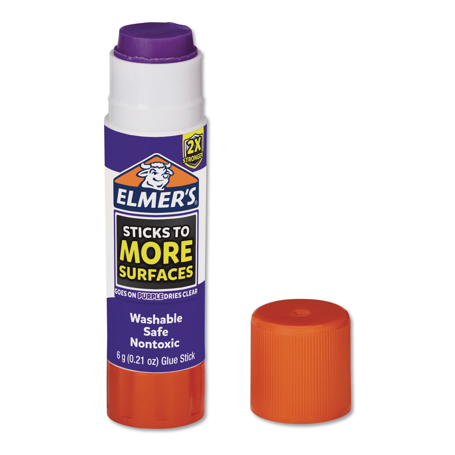 Elmer's® Extra-Strength School Glue Sticks, 0.21 oz, Dries Clear, 60/Pack