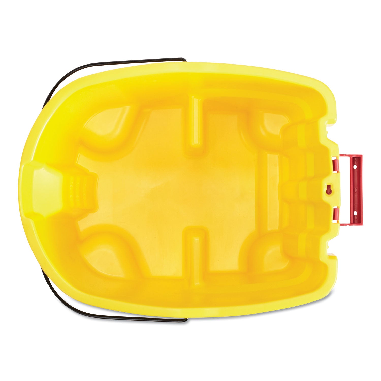 Rubbermaid® Commercial WaveBrake 2.0 Bucket, 8.75 gal, Plastic, Yellow