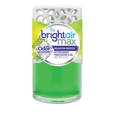 BRIGHT Air® Max Scented Oil Air Freshener, Meadow Breeze, 4 oz, 6/Carton Flipcost Flipcost