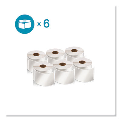 LW Shipping Labels, 2.13" x 4", White, 220 Labels/Roll, 6 Rolls/Pack Flipcost Flipcost
