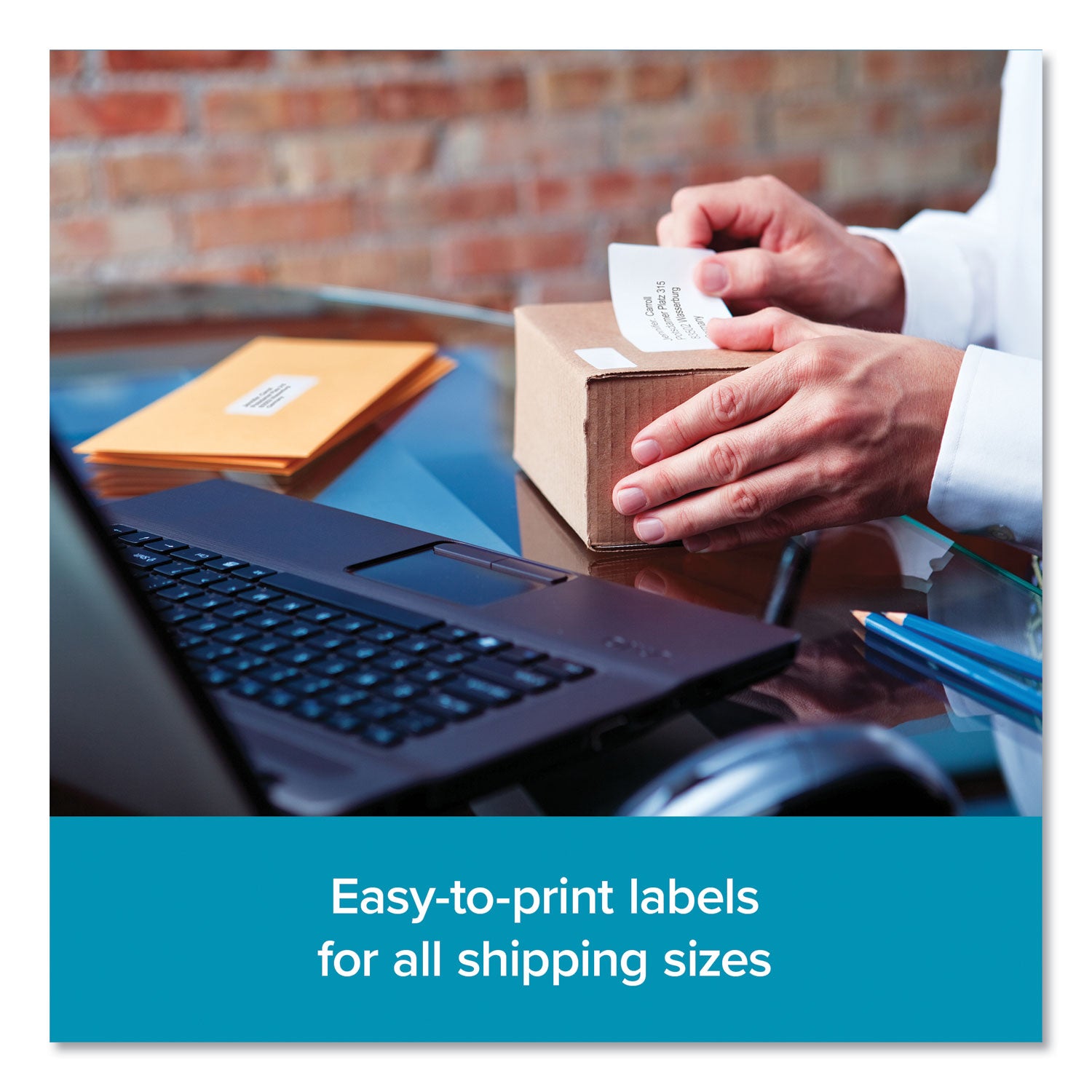 DYMO® LW Shipping Labels, 2.31" x 4", White, 300 Labels/Roll, 6 Rolls/Pack