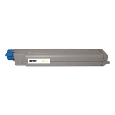 Remanufactured Yellow Toner (Type C7), Replacement for 42918901, 15,000 Page-Yield Flipcost Flipcost