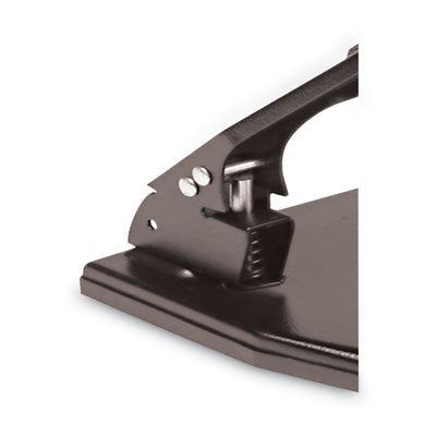 Master® 30-Sheet Heavy-Duty Three-Hole Punch with Gel Padded Handle, 9/32" Holes, Black Flipcost Flipcost