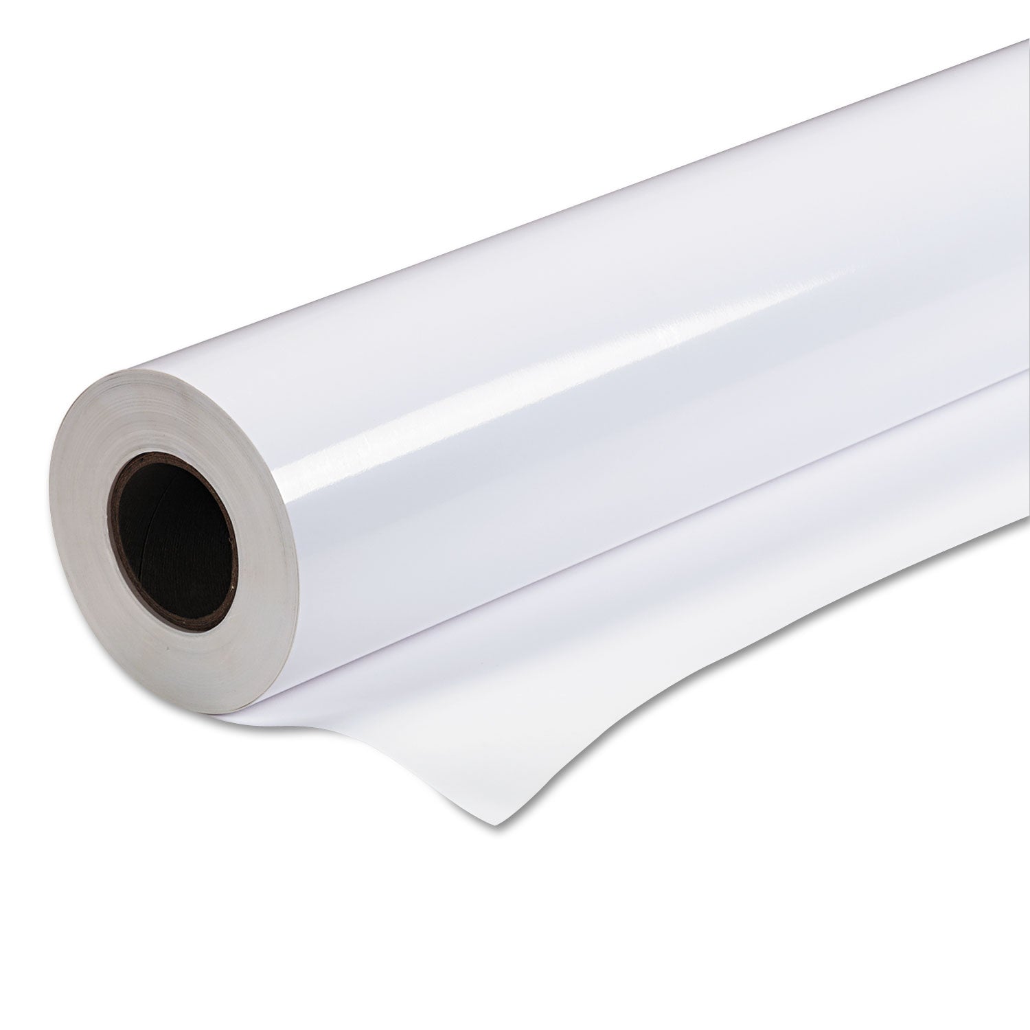 Premium Semigloss Photo Paper Roll, 7 mil, 24" x 100 ft, Semi-Gloss White