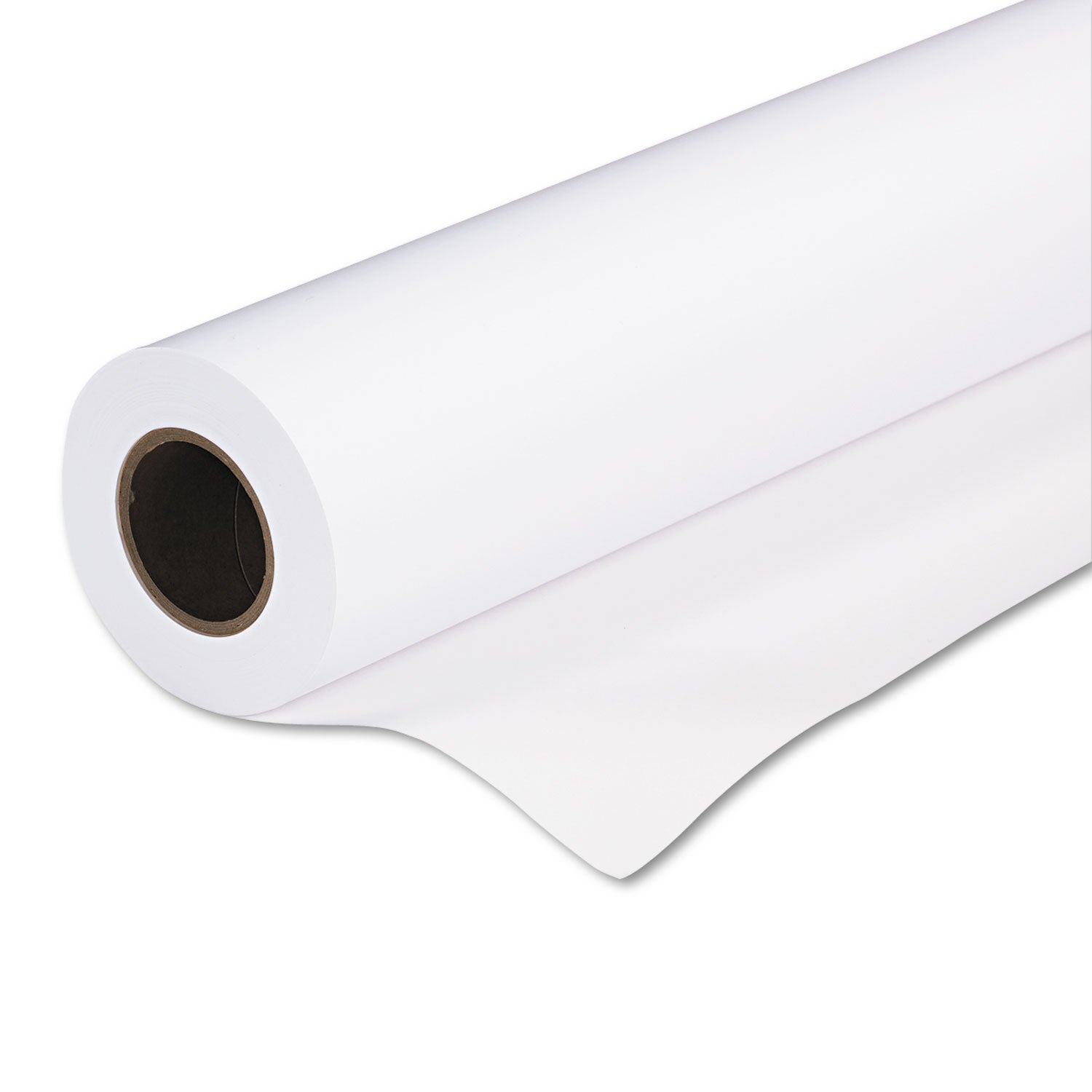 Singleweight Matte Paper, 5 mil, 36" x 131.7 ft, Matte White