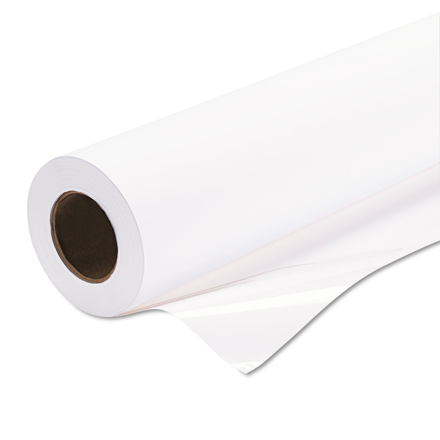 Premium Glossy Photo Paper Roll, 2" Core, 10 mil, 16.5" x 100 ft, Glossy White