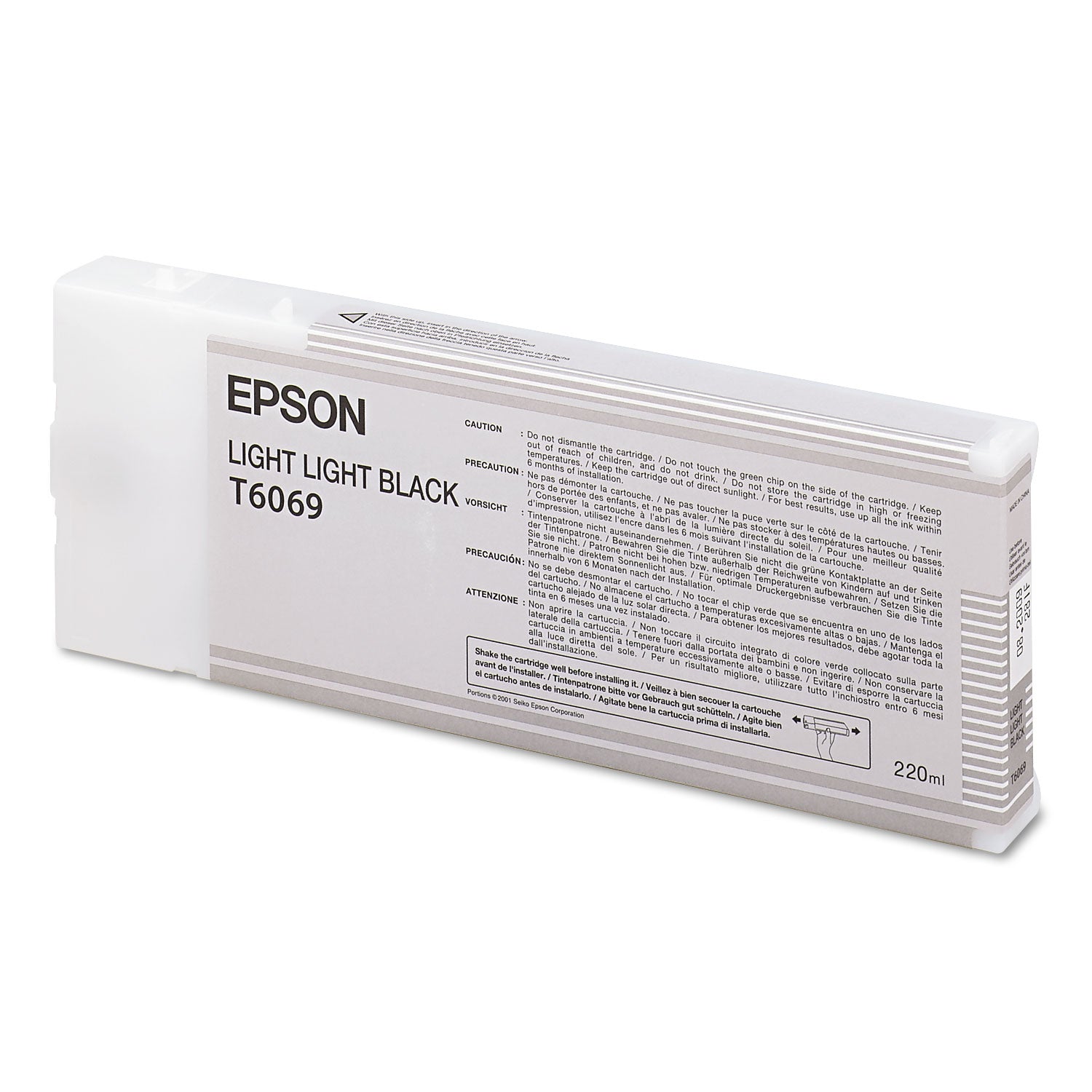 Epson® T606900 (60) Ink, Light Light Black