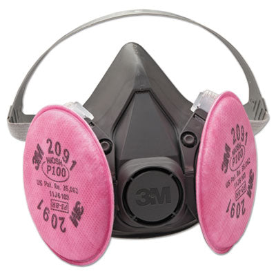 3M™ Half Facepiece Respirator 6000 Series, Reusable, Medium Flipcost Flipcost