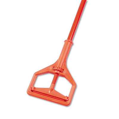 IMPACT PRODUCTS, LLC Janitor Style Screw Clamp Mop Handle, Fiberglass, 64", Safety Orange - Flipcost