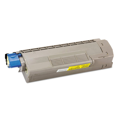 Remanufactured Yellow Toner, Replacement for 44315301, 6,000 Page-Yield Flipcost Flipcost