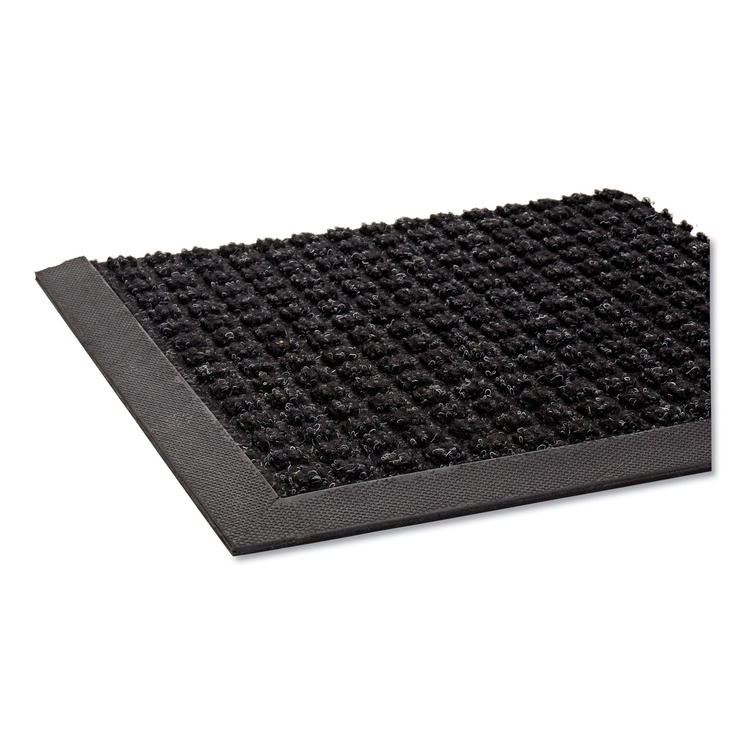 Crown Super-Soaker Wiper Mat with Gripper Bottom, Polypropylene, 36 x 120, Charcoal