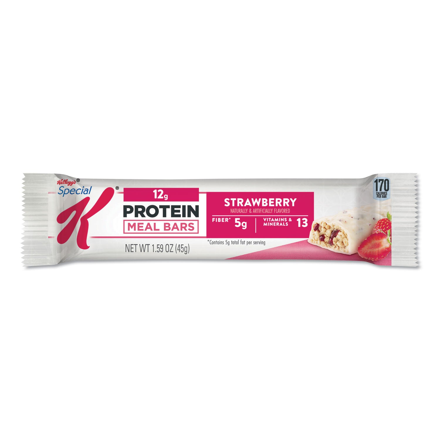 Kellogg's® Special K Protein Meal Bar, Strawberry, 1.59 oz, 8/Box