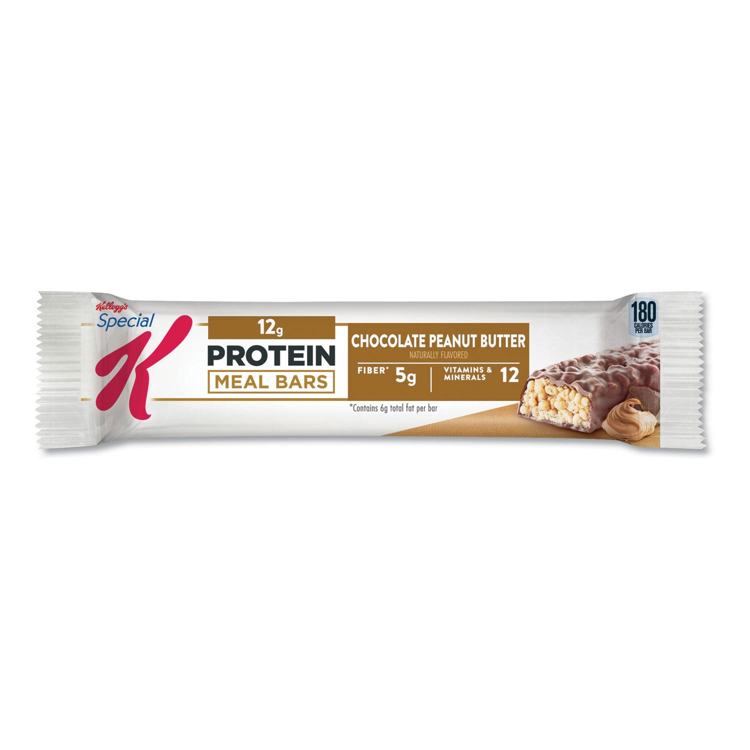 Special K Protein Meal Bar, Chocolate/Peanut Butter, 1.59 oz, 8/Box