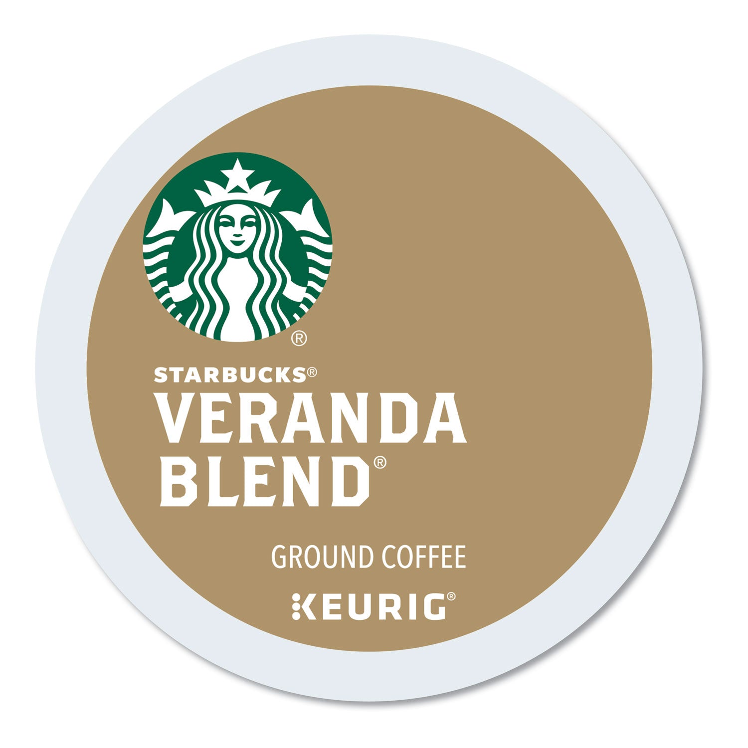 Starbucks® Veranda Blend Coffee K-Cups Pack, 24/Box