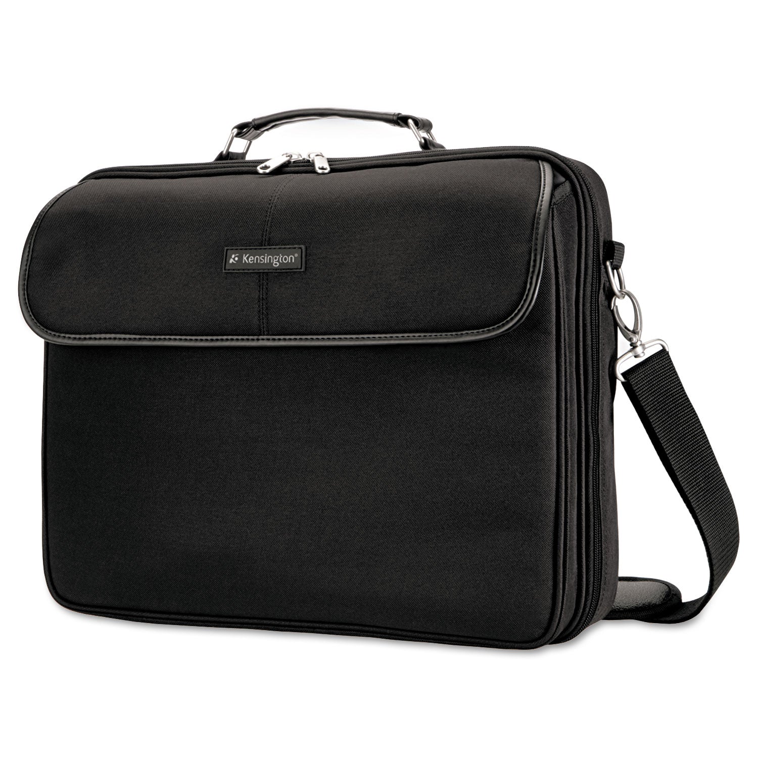 Simply Portable 30 Laptop Case, Fits Devices Up to 15.6", Polyester, 15.75 x 3 x 13.5, Black