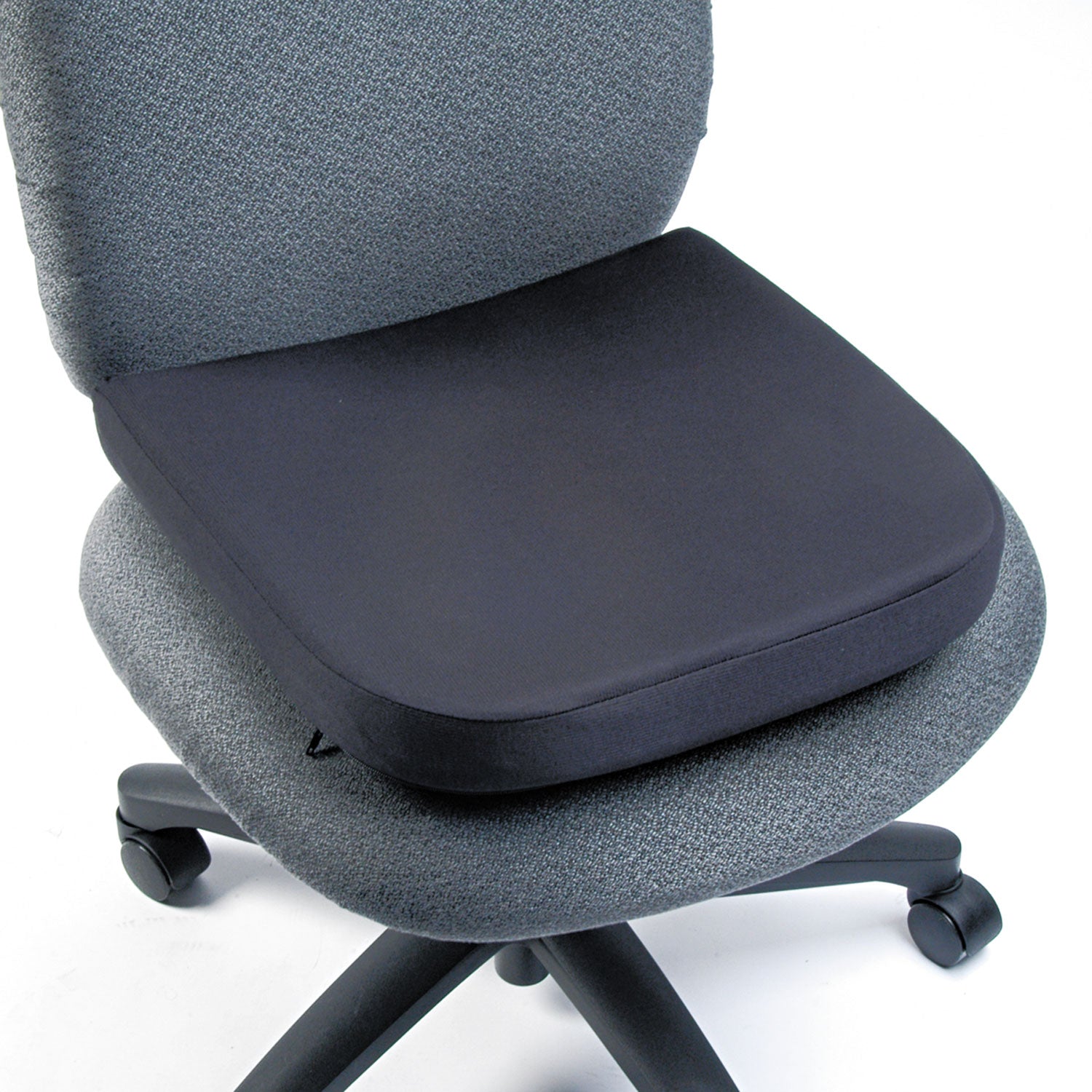 Memory Foam Seat Rest, 13.5 x 14.5 x 2, Black