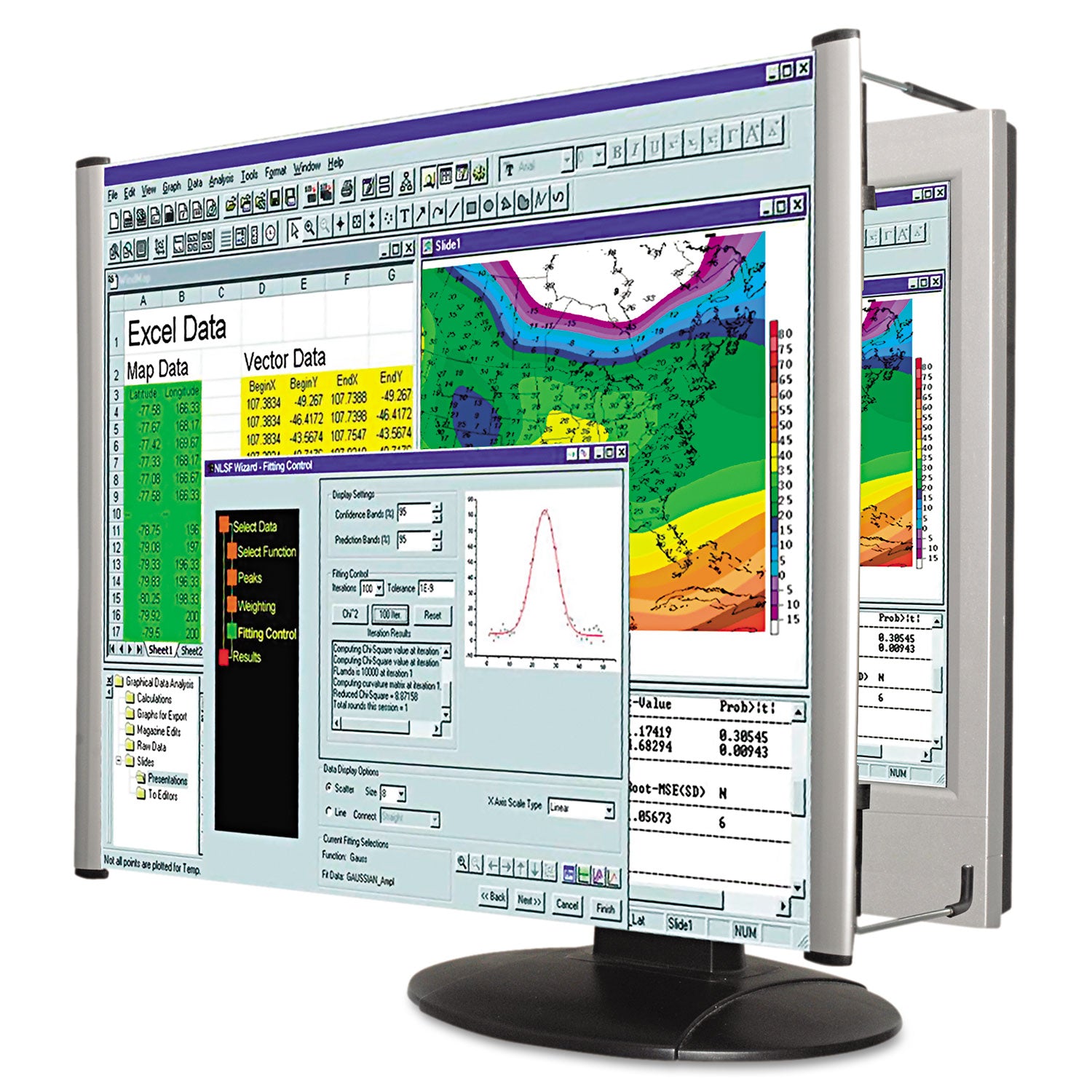 LCD Monitor Magnifier Filter for 19" Flat Panel Monitor