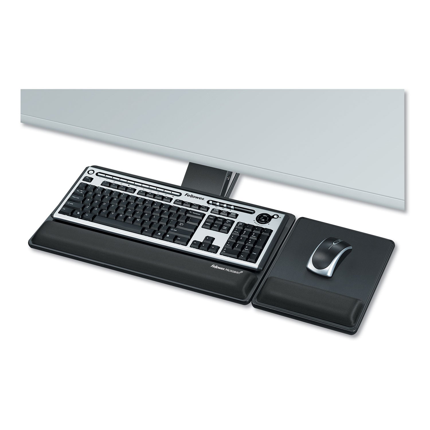 Designer Suites Premium Keyboard Tray, 19w x 10.63d, Black