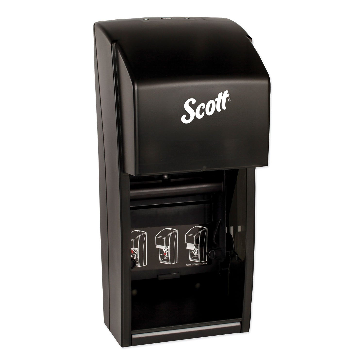 Essential SRB Tissue Dispenser, 6 x 6.6 x 13.6, Transparent Smoke Scott® Flipcost