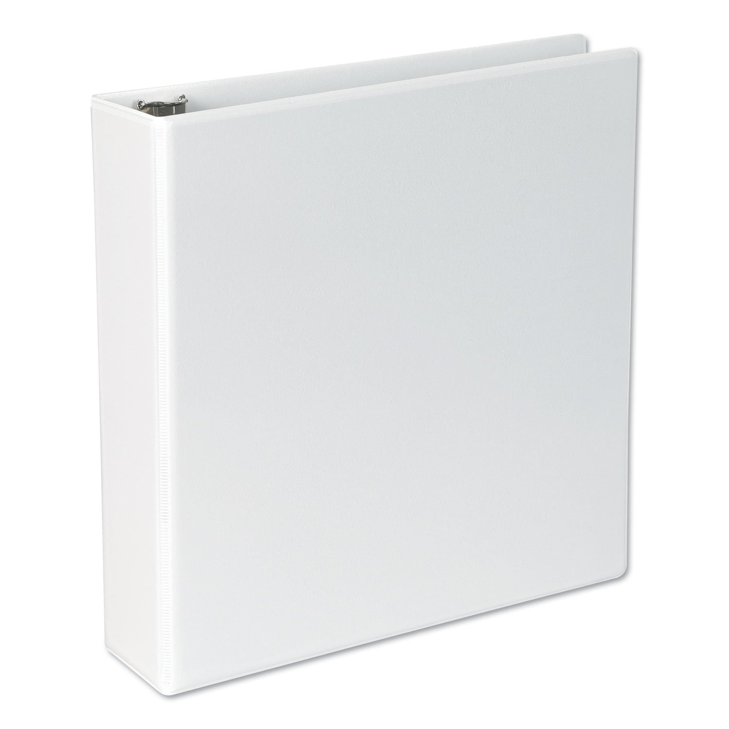 Universal® Slant D-Ring View Binder, 3 Rings, 2" Capacity, 11 x 8.5, White